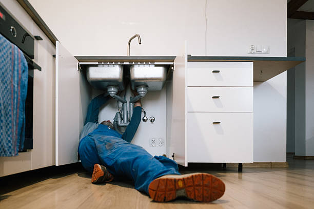 Professional Drain Cleaning technician working in Cashtown, PA